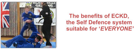 The benefits of ECKD, the Self Defence system suitable for ‘EVERYONE’