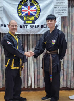 Leo Hoang Promotion to CHIEF Instructor